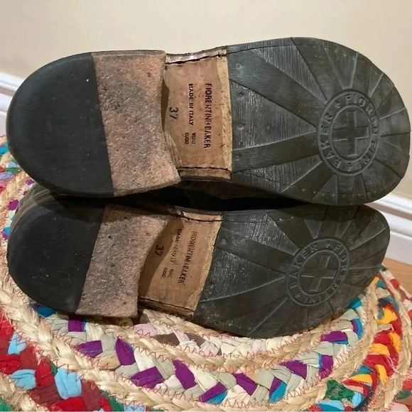 Fiorentini + Baker army green suede zip boots - Picture 8 of 9